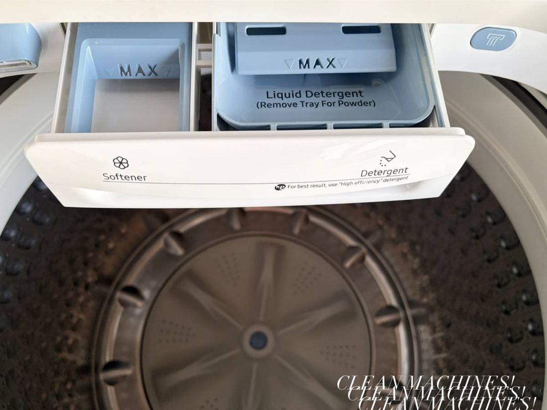 Samsung washer detergent drawer