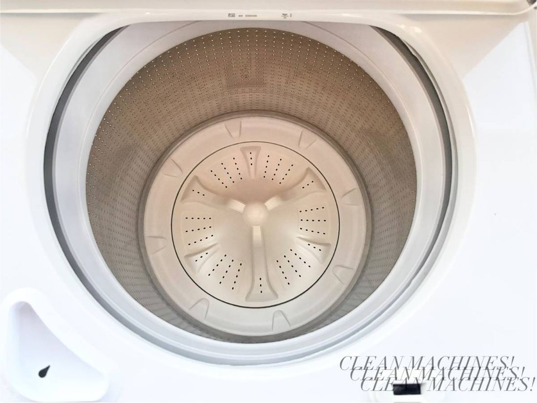 Washer tub interior