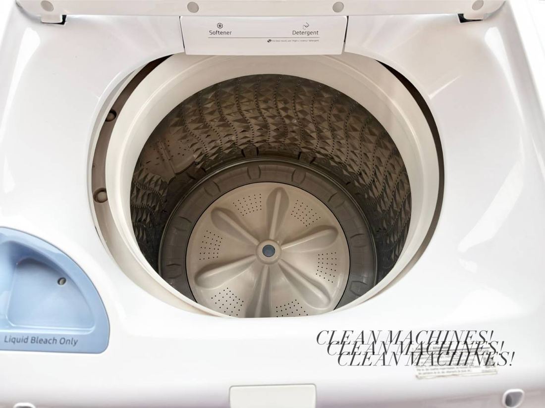 Samsung washer tub interior
