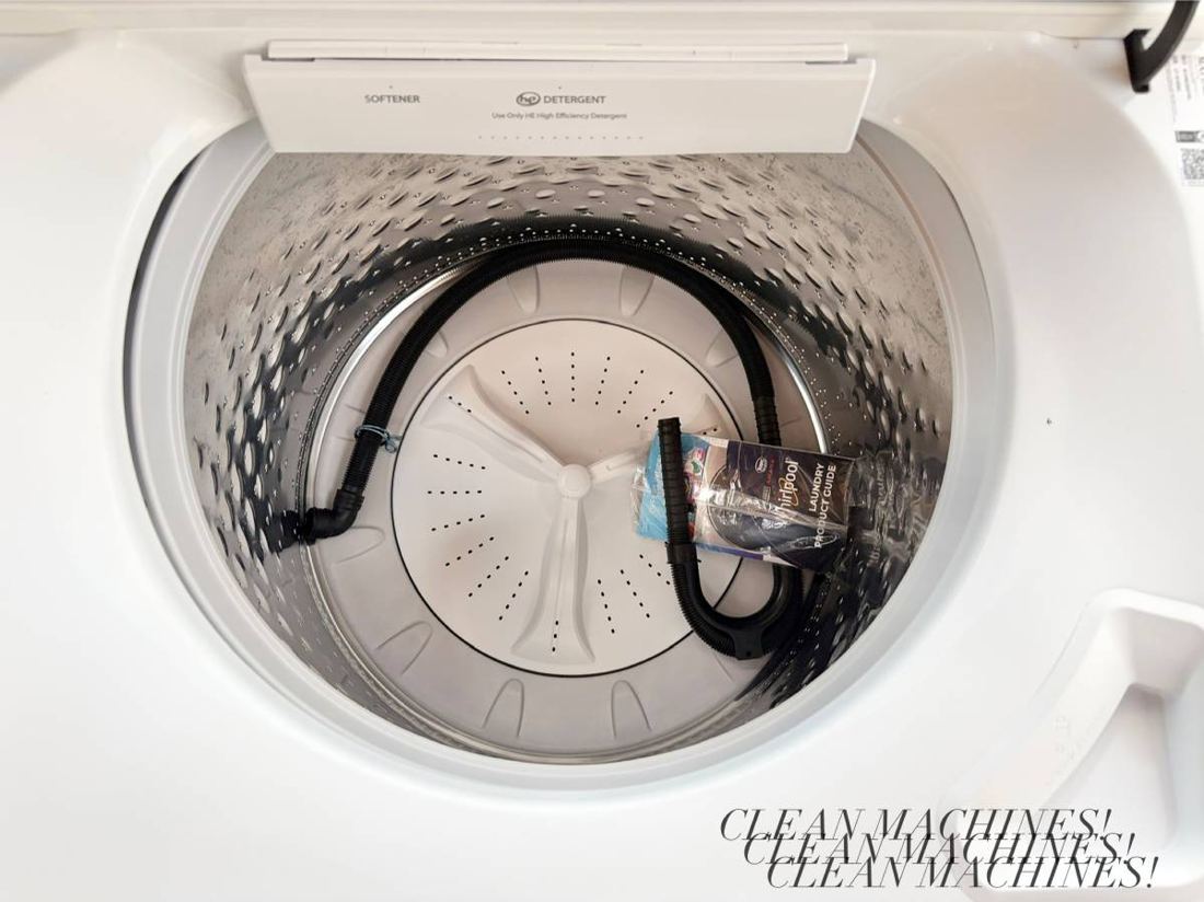Maytag washer tub interior