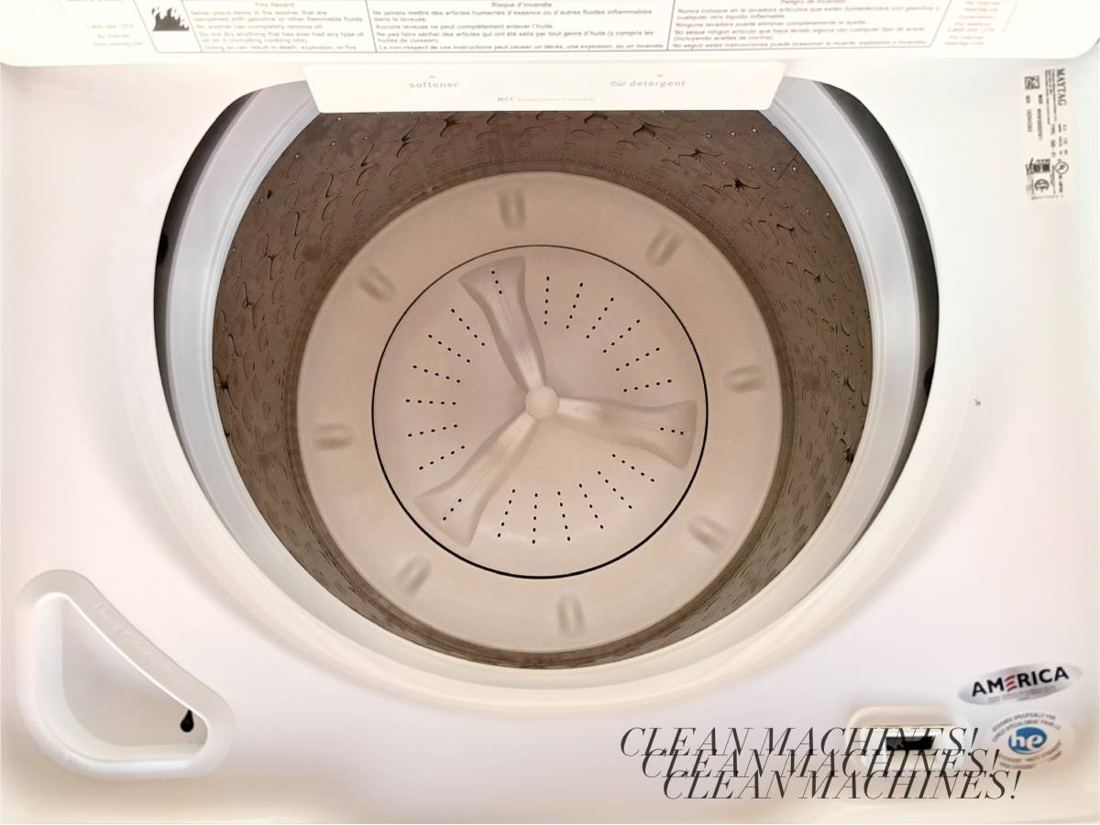 Maytag Bravos Washer tub interior