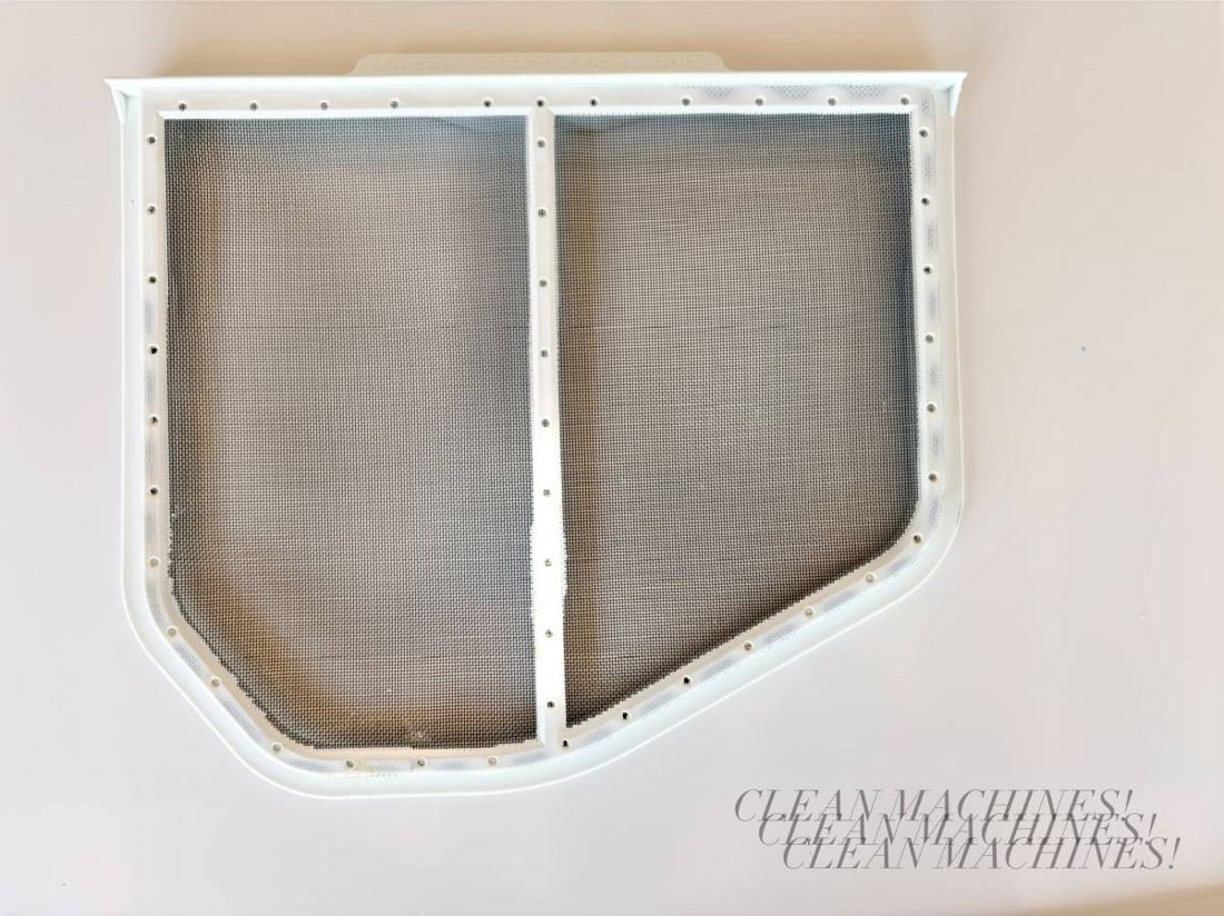 Kenmore electric dryer — Lint filter