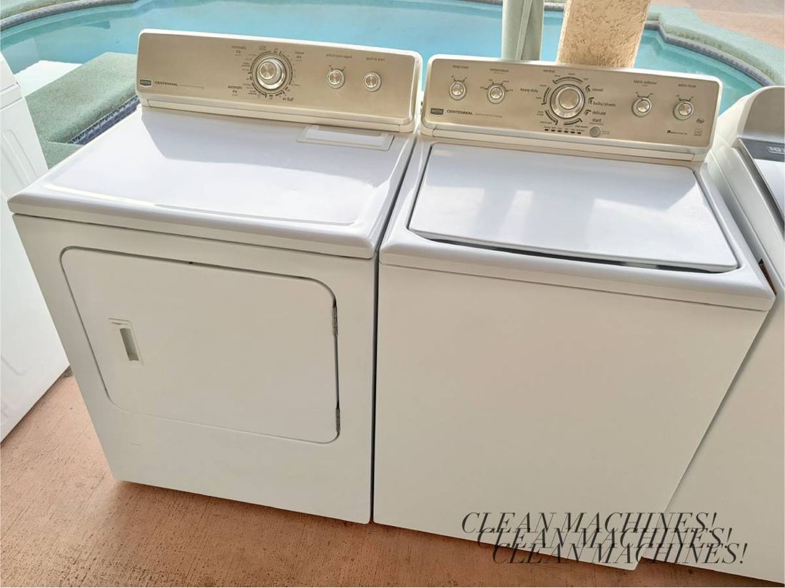 Maytag Centennial washer and gas dryer set in Henderson