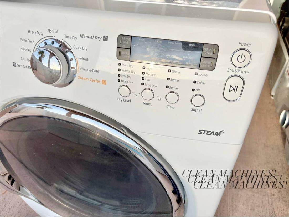 Samsung dryer control panel