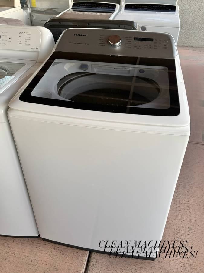 Samsung Washer full exterior
